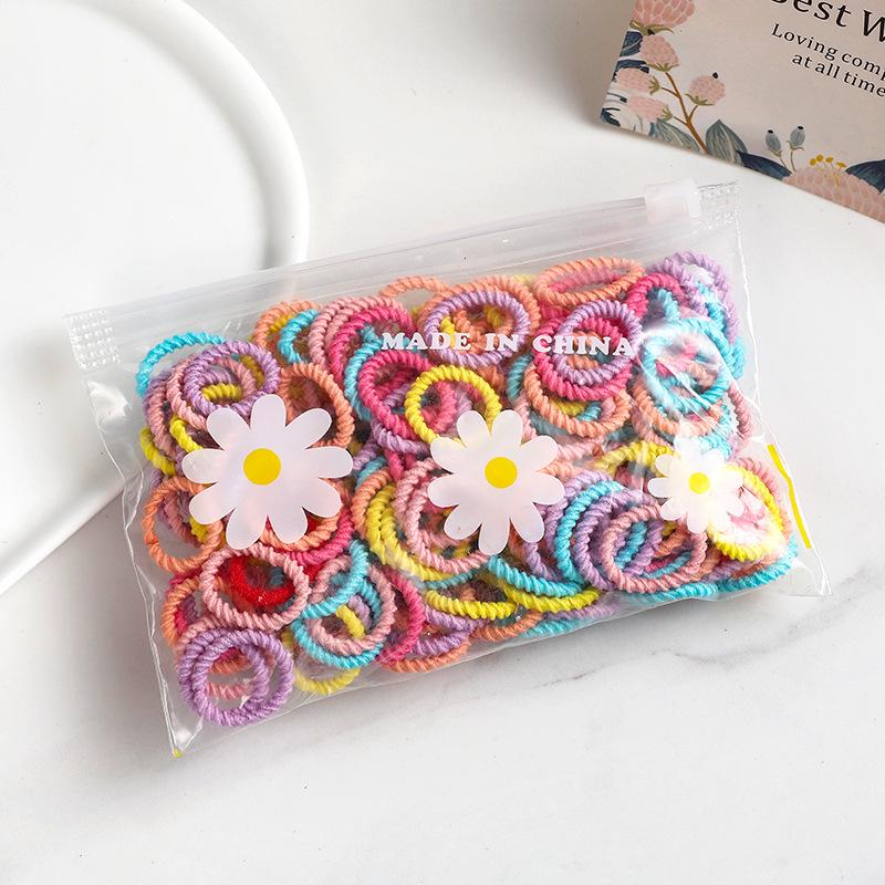 Kids' Hair Ties - Elastic, Hair-Friendly Korean Style Accessories for Girls