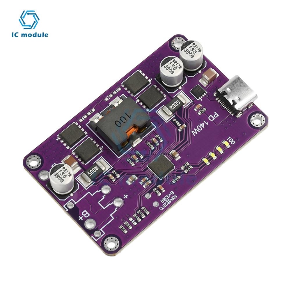 3S 4S 5S 6S Type C PD3.1 140W High Power Fast Charger Module Lithium Battery Charging And Discharging Module