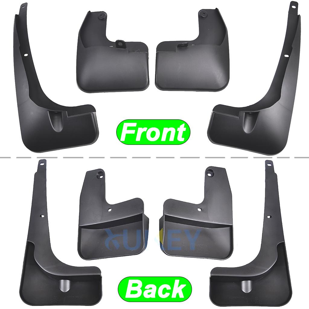 4Pcs Mud Flaps Fits Compatible For Toyota RAV4 2016 2017 2018 Mudflaps Splash Guards Mudguards Fender Liner Front Rear Set Molded Car Rims