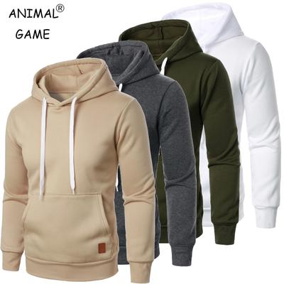 Herren Lässige Kapuzenkragen Kordelzug Kapuzenpullover Sweatshirts Langarmshirts Outdoor Streetwear Einfarbig Leichtgewichtiger Pullover