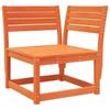 VidaXL Garden Corner Sofa, Sectional Corner Chair, Patio Seat with Backrest, Outdoor Patio Furniture, 844666