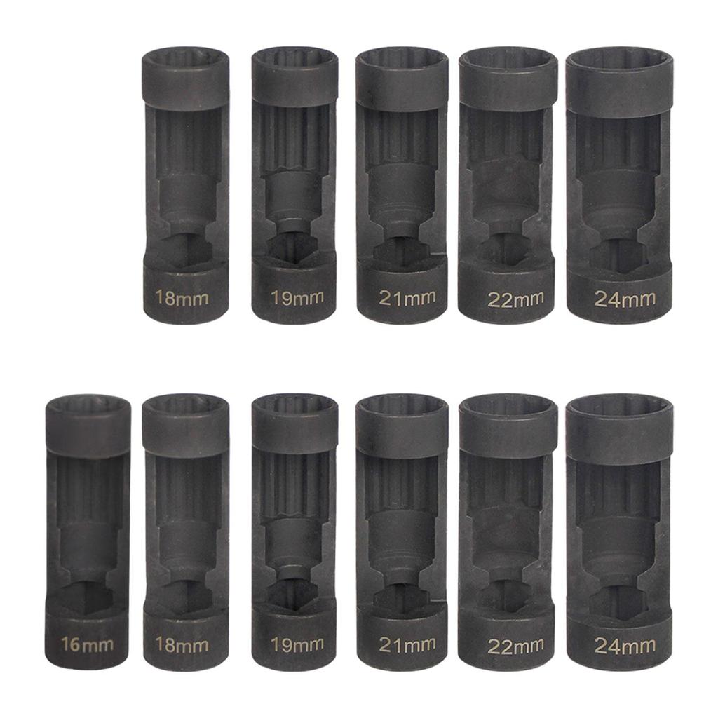 Suspension Strut Socket Set 12 Point Multifunction Suspension Strut Spreader Socket Shock Absorber Tool for Car Accessories