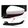 Auto Left Right Rear Heated Mirror Cover Glass Frame Turn Signal Light Bottom Lower for Mazda CX30 CX-30