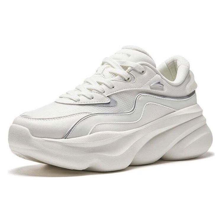 Anta Meow Meow Shoes 3 Non-Slip Wear-Resistant Low-Top Dad Shoes Women Sneaker White 922338888-1