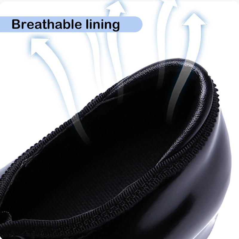 Scarpe da tip tap in vernice nera con suola dritta e lacci senza lacci per ragazzi e ragazze Scarpe da ballo con suola morbida da donna