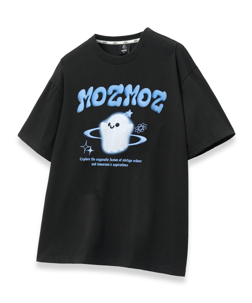 MOZMOZ [Set] Digital Series Oversized Short Sleeve T-Shirt