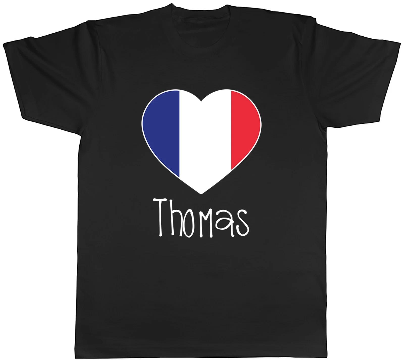 Personalised Love France Football Fan Supporter Mens T-Shirt Tee Gift Top XXXXL