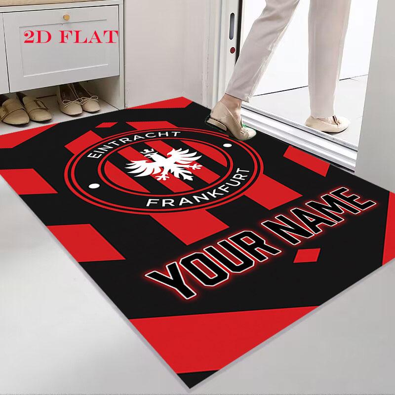 Custom Eintracht Frankfurt Carpet Rug for Living Room Bedroom Home Sofa Decoration,Kids play Nonslip Floor Mat