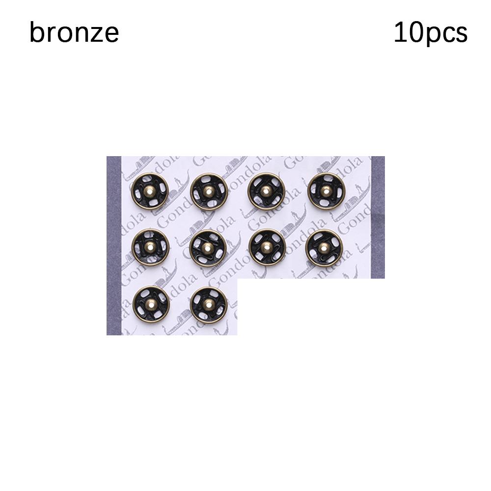 10/24Pcs 5mm Mini Button DIY Doll Clothes Metal Invisible Snap Buckle Doll Clothing Sewing Home Accessories Gifts