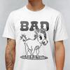 Bad Ass Donkey Shirt - Funny Donkey Comfort Colors T-Shirt, Bad Donkey Sarcastic T Shirt, Illustrated Retro Cartoon, Gym Pump Cover, Pun Tee
