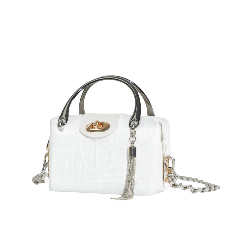 Dior Kosmetyczka DIY Styl Księżycowy Yaxu Niszowa Wysokiej Klasy Trend Dojazdy Wykwintna Modna Wszechstronna Uroczy Styl Tkanina Celuloza Regenerowana