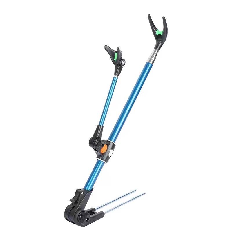 Multi-Functional Fishing Rod Holder for Ground or Table Use