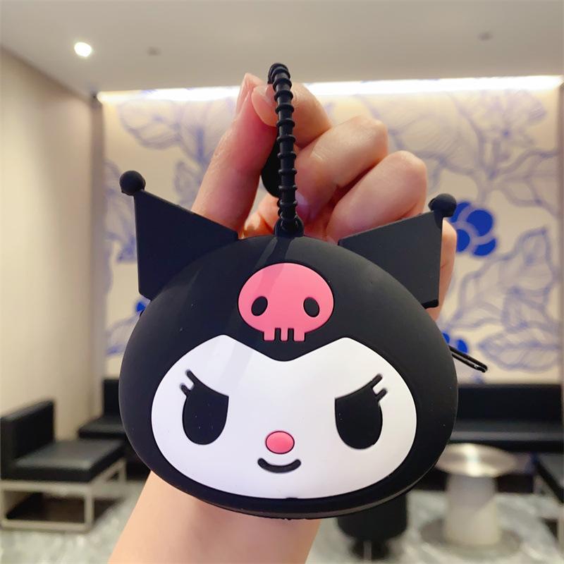 Cartoon Change Bag Keychain Cute Silicone Change Bag Mini Bag Children's Wallet Doll Machine Toy Gift