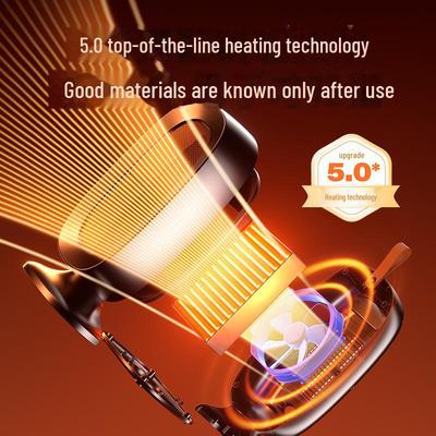 2025 Stylish Desktop Heater: Fast-Heating Fan for Home, Office, or Dorm