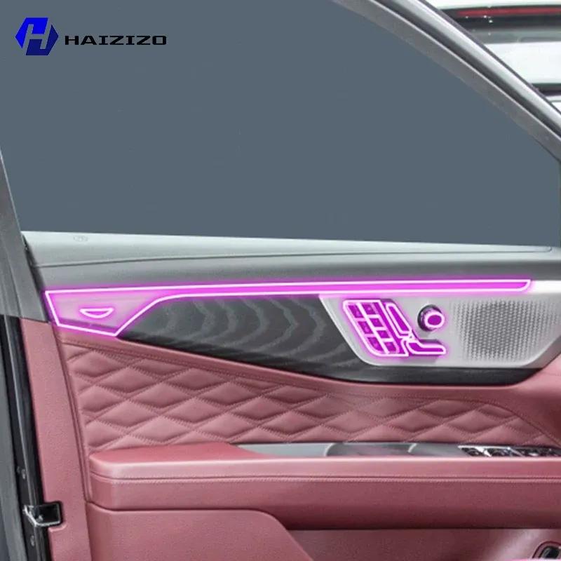 For Cadillac CT6 -2025 Car interior center console protective sticker interior decorative strip TPU protective sticker refit
