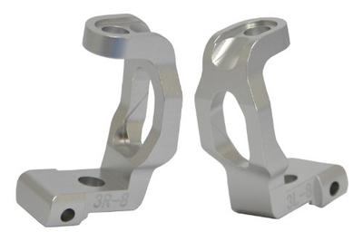 Square Aluminum Front Hub Carrier TA05 with (Tamiya Ver. II) 8-degree Caster, STV-136RS