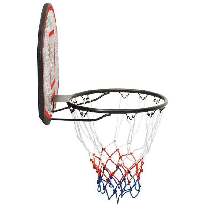 VidaXL Basketball Backboard Black 71x45x2 Cm Polyethylene, Basketball Hoop,,, Backboard 93667