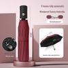 Women's Oversized Folding Umbrella – Thickened, Large, for Sun and Rain
