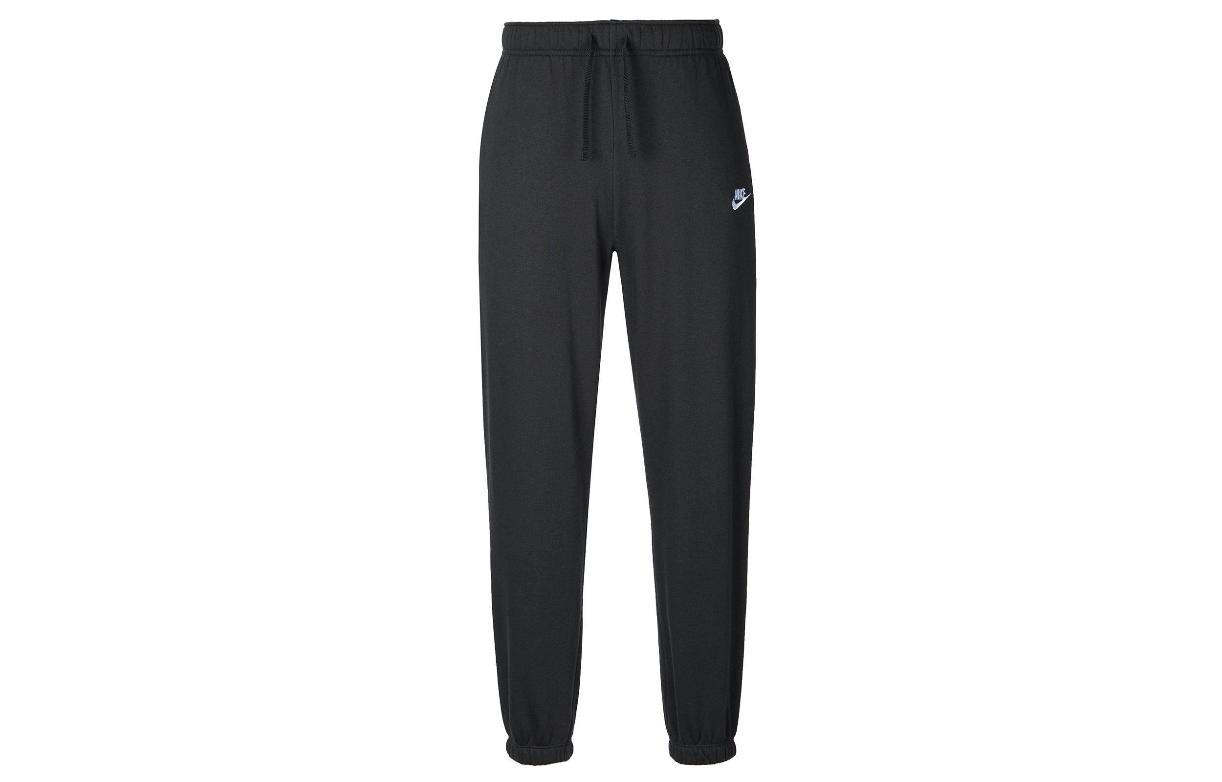 Nike Solid Color Logo Embroidered Elastic Cuff Fleece Lined Thermal Knitted Sweatpants Women s Black DQ5801-010 M