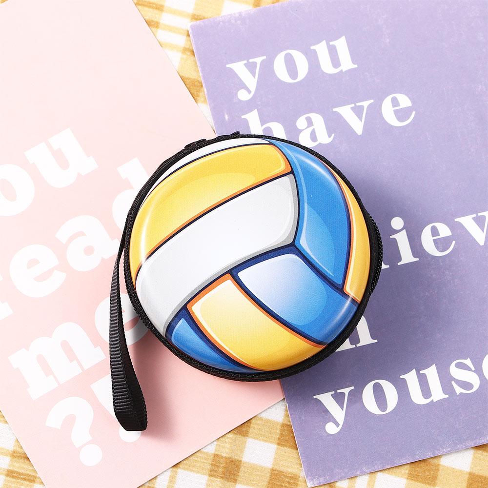 Children's Gift Outdoor Volleyball Football Wallet Running Bag Coin Purse Headset Bag Small Purse