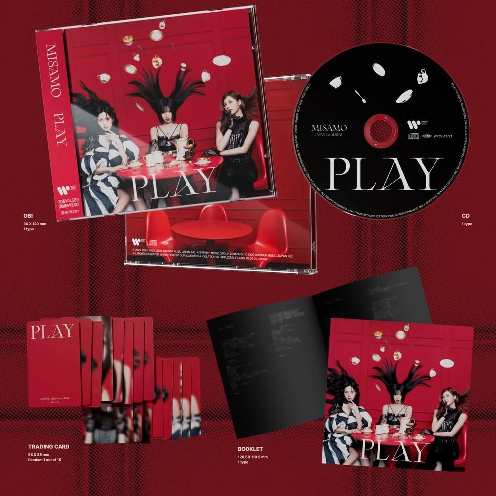MISAMO - [PLAY] JAPAN 1st Album STANDARD Version