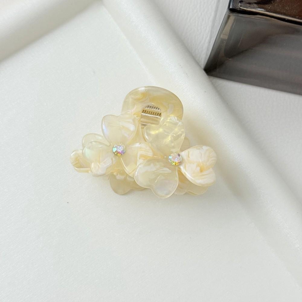 Rutschfeste Acetat-Haarkralle Süßes Kopfschmuckstück Neuer Blumen-Haarclip Haaraccessoires