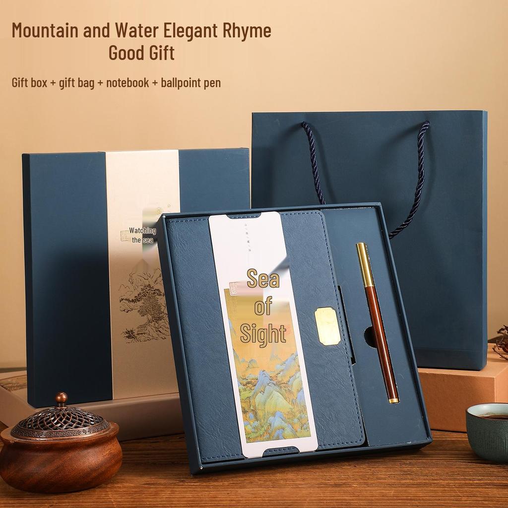 National Trend Creative Notebook: Ancient Style Teacher’s Day Gift Box Set – Custom Corporate Gift