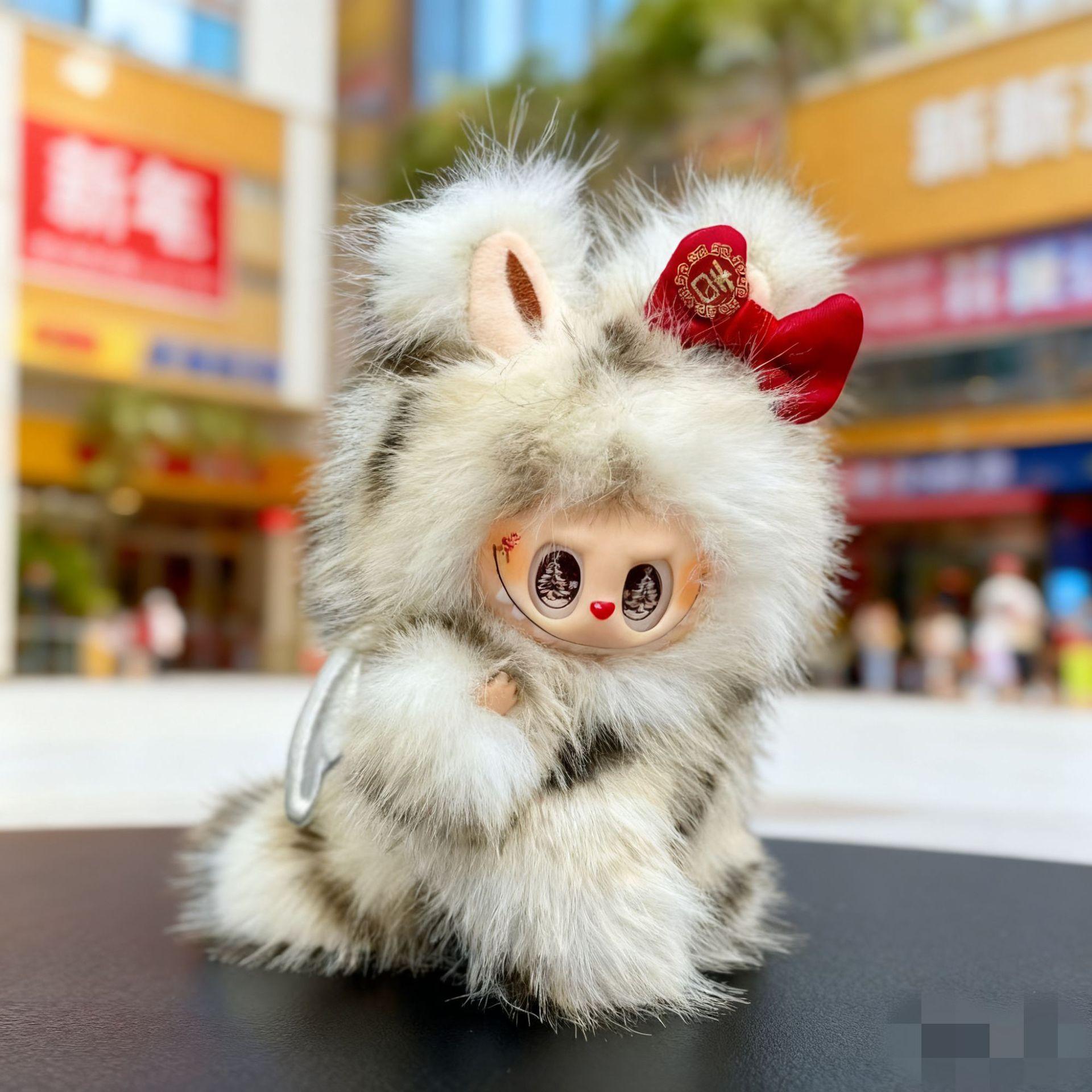 Doll Plush Doll Ugly Cute Schoolbag Backpack Plush Pendant Cute -