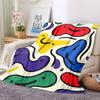 1pc Colorful Patterns Blanket Warm,Perfect for Camping And Travel, Making It a Great Gift for Any Season yy250904189