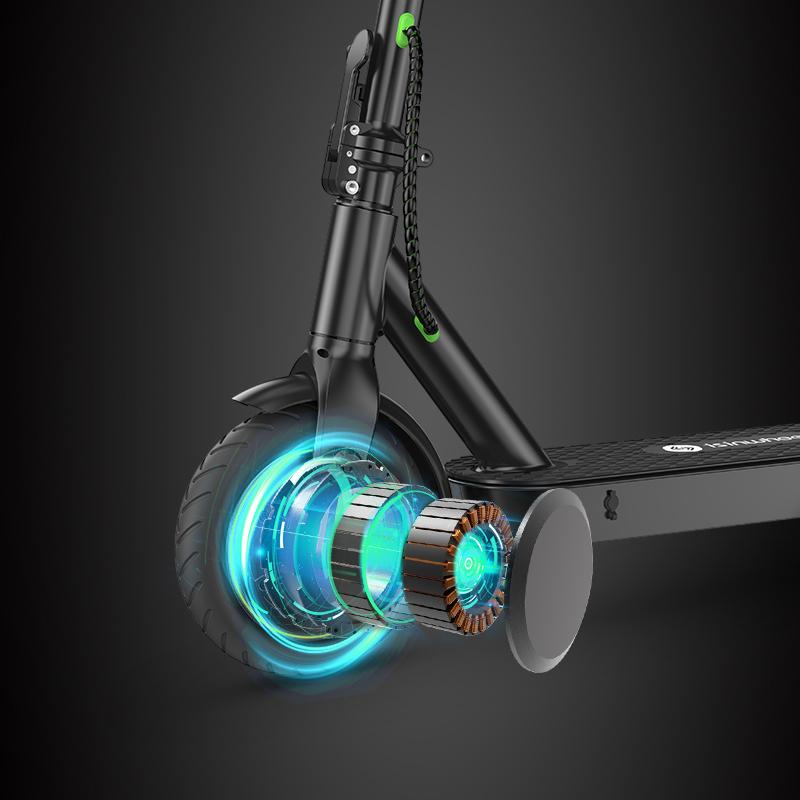 Isinwheel S9pro Electric Scooter: 30 Km Range, 350W Motor, Foldable Design, App Control - 8.5-inch Tires, Dual Brakes, Convenient Commuting