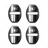 Lijk1 4Pcs Metal Car Door Lock Cover Protective Buckle Cover Sticker Tire Valve For VW GTI Polo Golf MK6 Passat Tiguan Arteon Jetta CC