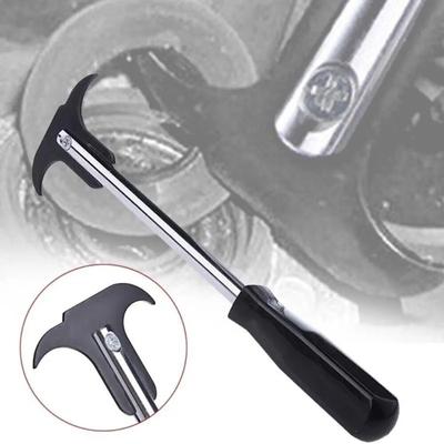 1 Peça Extrator de Retentor de Óleo Ferramenta de Reparo Automotivo Extrator de Chave Dupla Chave de Fenda Ferramentas de Desmontagem de Retentor de Óleo.