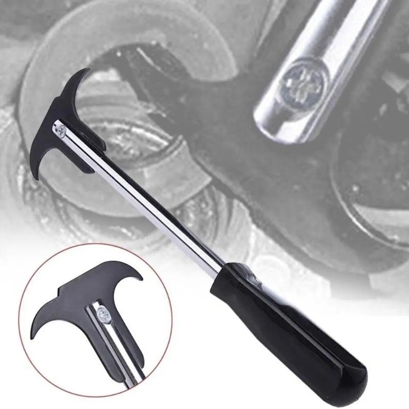 1PC Oil Seal Puller Car Repair Tool Wrench Puller Double Screwdriver Oil Seal Disassembly Tools.