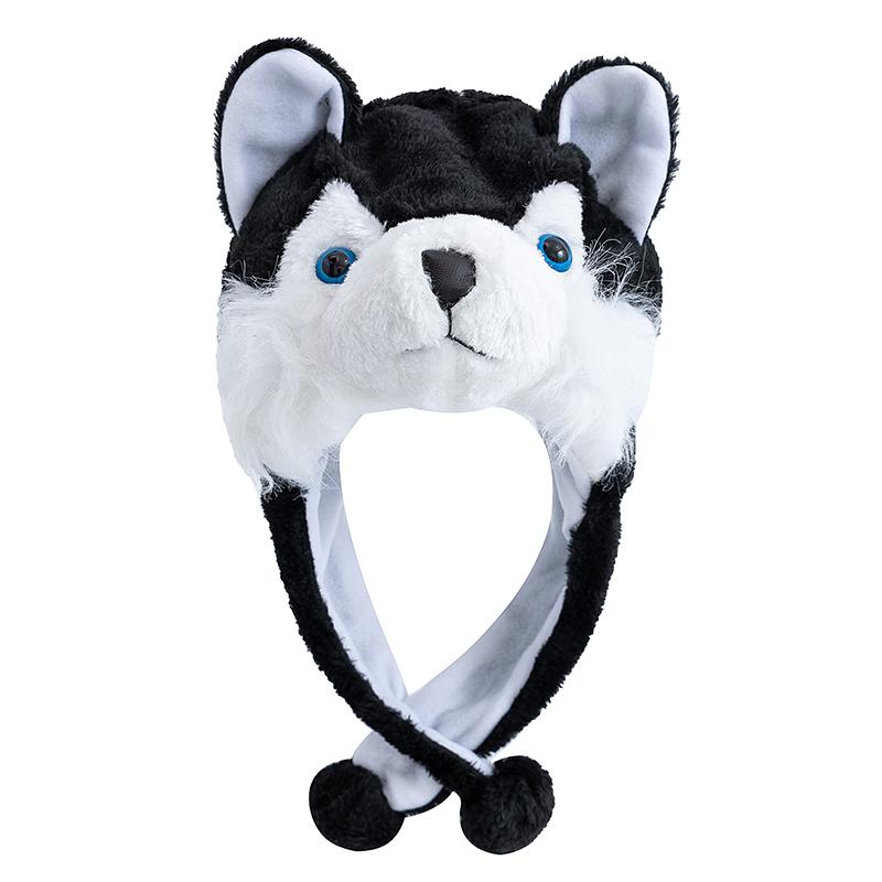 New Style Unisex Funny 3D Animal Style Decorative Hat Mischievous Couple Cap For Man Women Plush Winter Lovely Family Hat