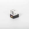 zmart GeekMagic GIFTV Crystal Cube Photo Display Holographic Desktop Smart Weather Station Digital Clock GIF Animation Album Hologram Clock Crystal Ph