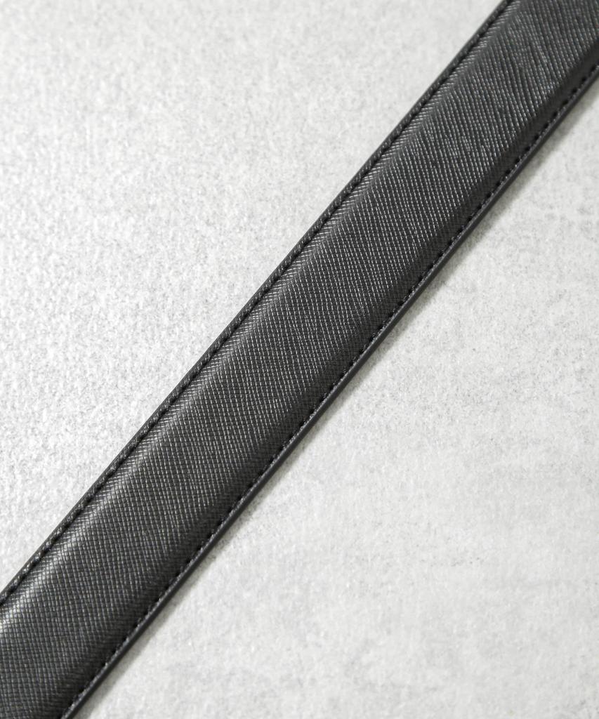 [Nano Universe] Split Leather Reversible Belt for Men, Size F 360, Pattern 1, 668-5150203