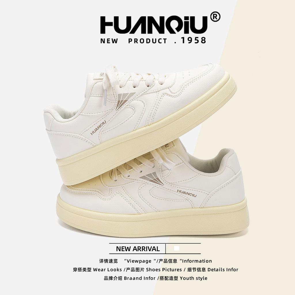 Global versatile board shoes women's autumn ZHQ68553 new student height-increasing board shoes popular light white shoes women
