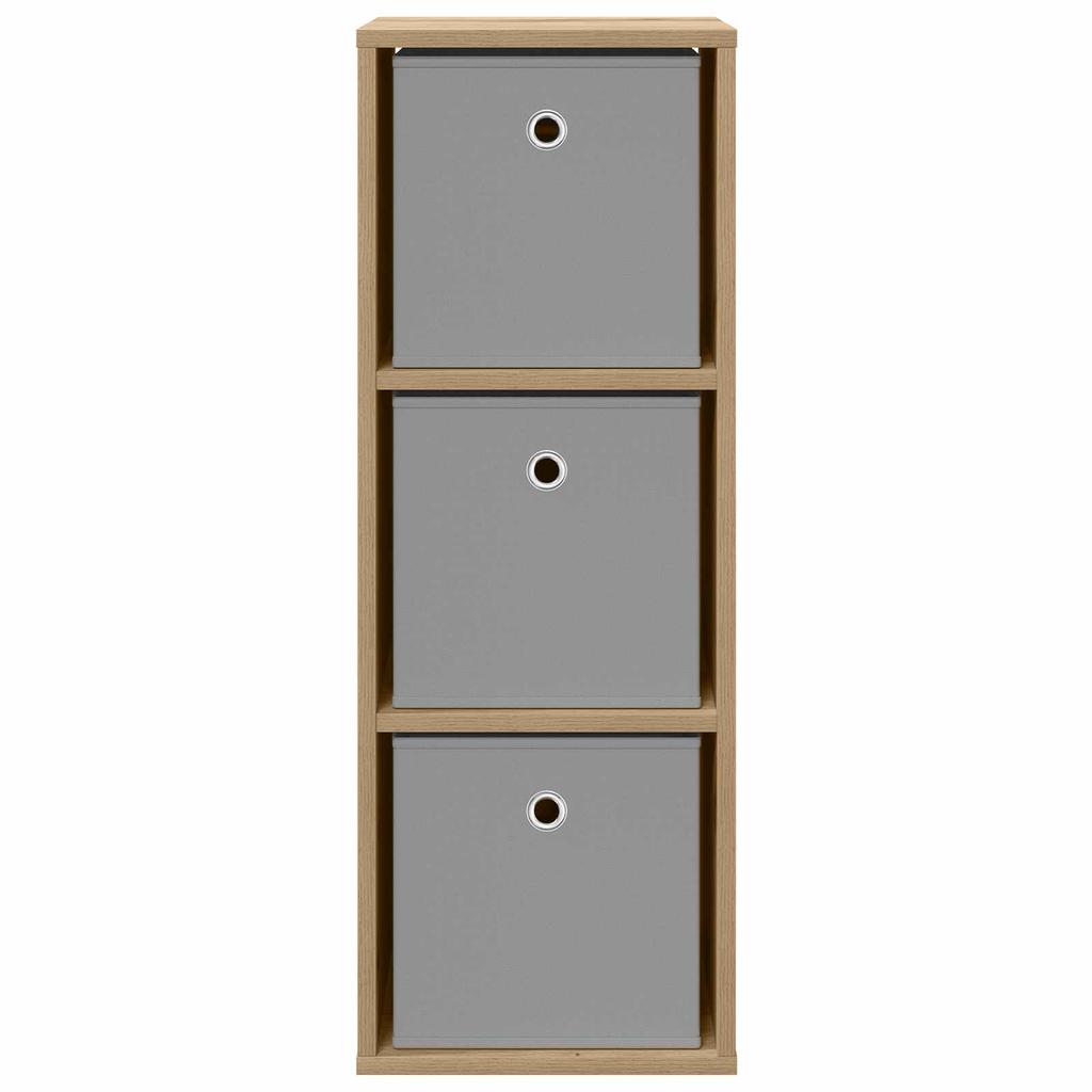 Sideboard with Drawers Artisan Oak Finish 30.5 x 27 x 84.5 cm