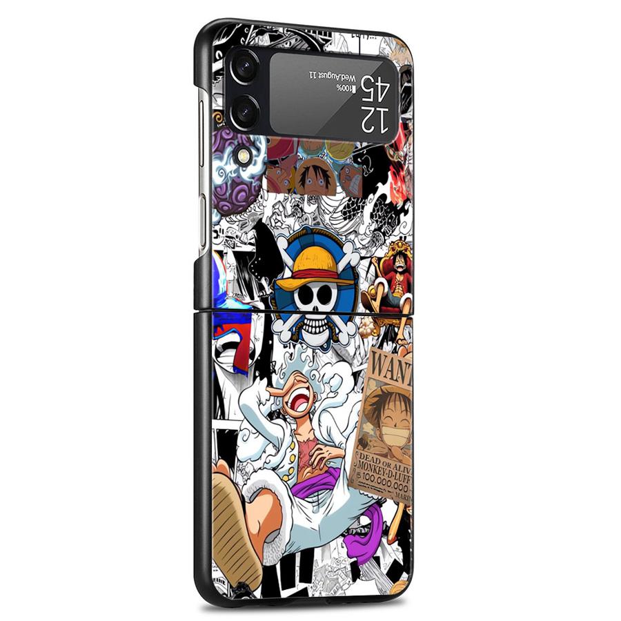 Anime One Pieces Back Cover Phone Case for Samsung Galaxy Z Flip 5 Z Flip 3 Z FLIP 6 Z Flip