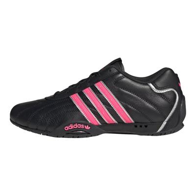 Originals ADIRACER Chaussures Casual Basses pour Femmes Baskets Noires et Roses JS0281