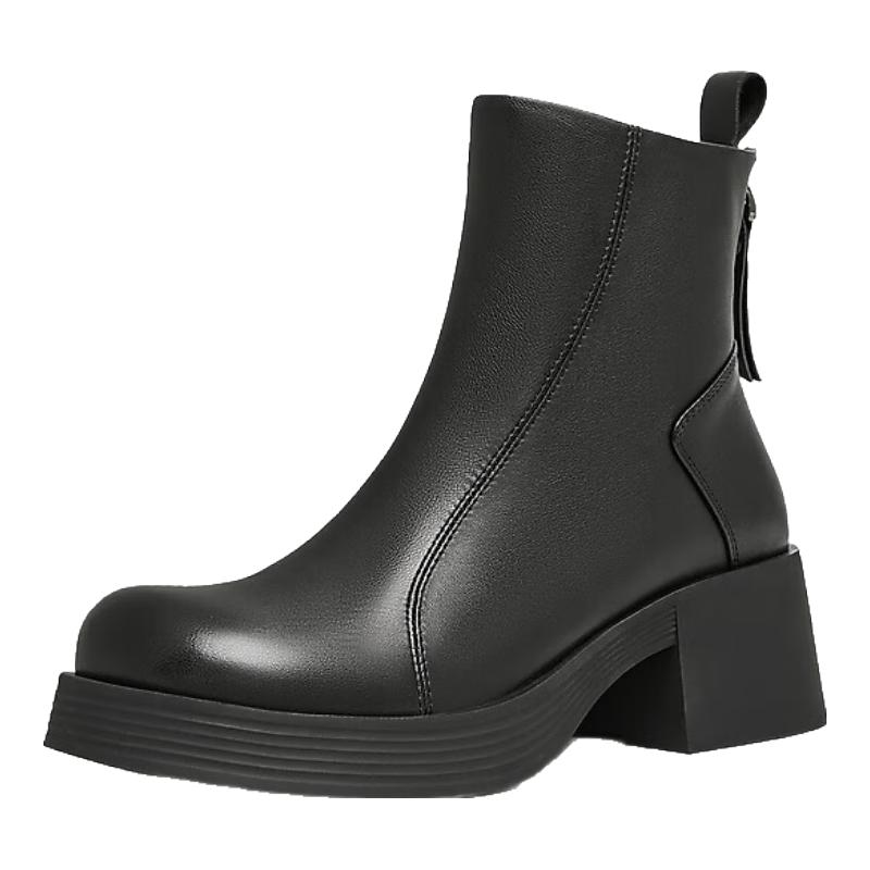 Tianmeiyi Women's Plush Lined Chelsea Boots