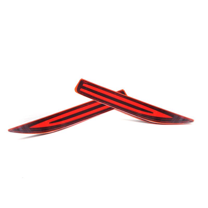 YCL Sequential Turn Signal Rear Bumper Reflector for 2019 Toyota Corolla