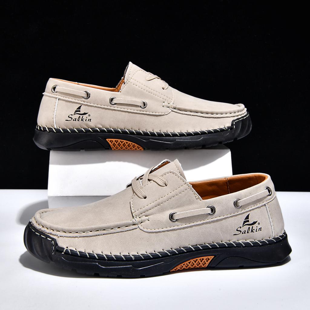 El yapımı rahat deri ayakkabı erkekler konfor sürüş ayakkabısı yumuşak deri makosenler erkek ayakkabısı mokasen takım ayakkabı