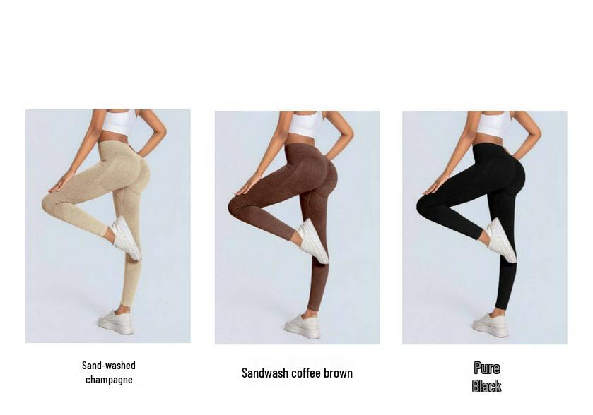 3D Seamless High-Waisted Butt-Lifting Yoga Leggings