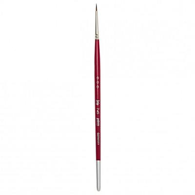 Brush - Pébéo - Iris Gold - Round - No. 000 - Synthetic Bristles