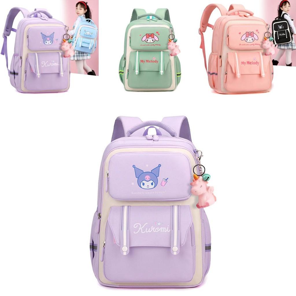 Lightweight And Durable Nylon Backpack For Elementary Students With Cartoon Patterns