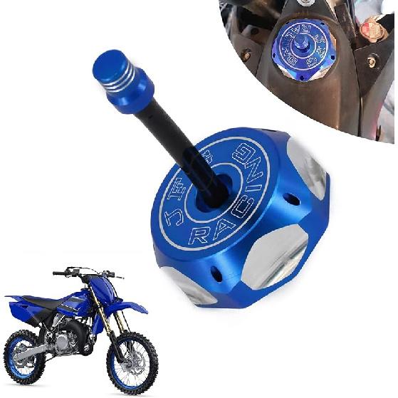 Dirt Bike Gas Cap,Motorcycle Gas Fuel Tank Cap with Breather Valve Universal CNC for SSR Apollo TAO TAO SDG YZ TTR 50cc - 150cc CRF XR RM KX KLX Dirt
