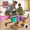 Remote Controlled DinosaurToy with LightsHip-Hop Music Spray 4-Channel Wireless RC DinoCoolFun Eye-Catching Kids’ Gift
