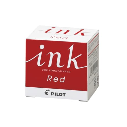 Pilot Fountain Pen Ink, Red, 30ml, INK30R