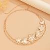 Luxury Sexy Gold Color Heart Star Belly Waist Chain for Women Punk Multi-layer Metal Chain Belt Body Jewelry Dress Accessories